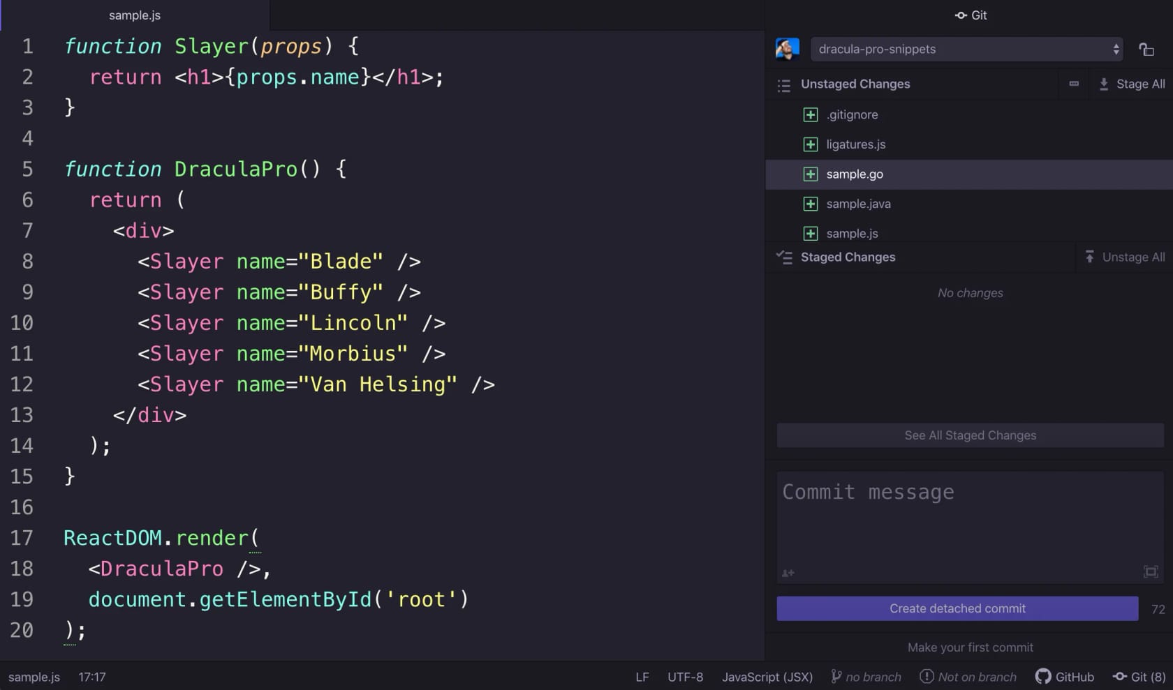 Dracula Pro for Atom