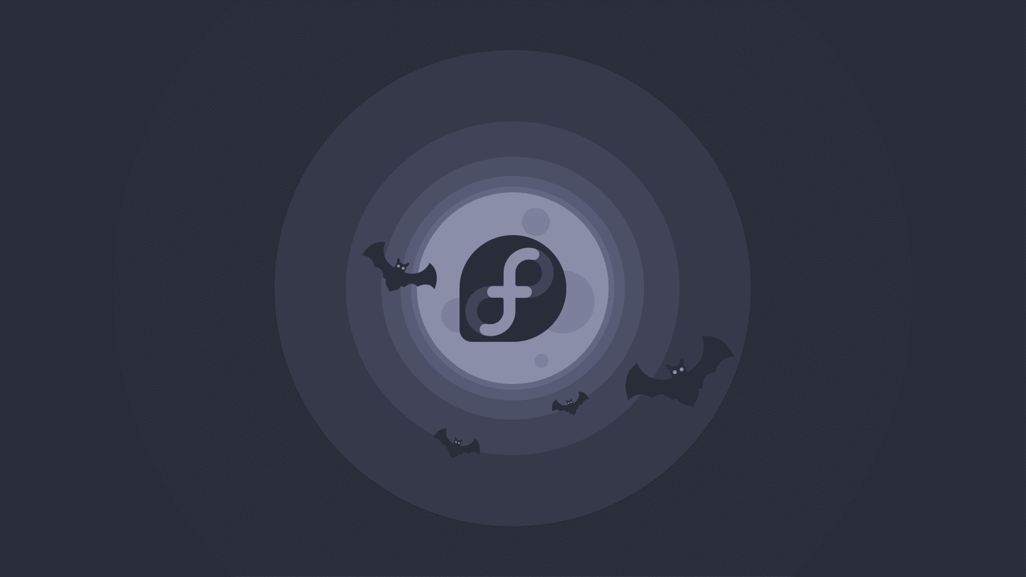 Dracula Wallpaper for Fedora