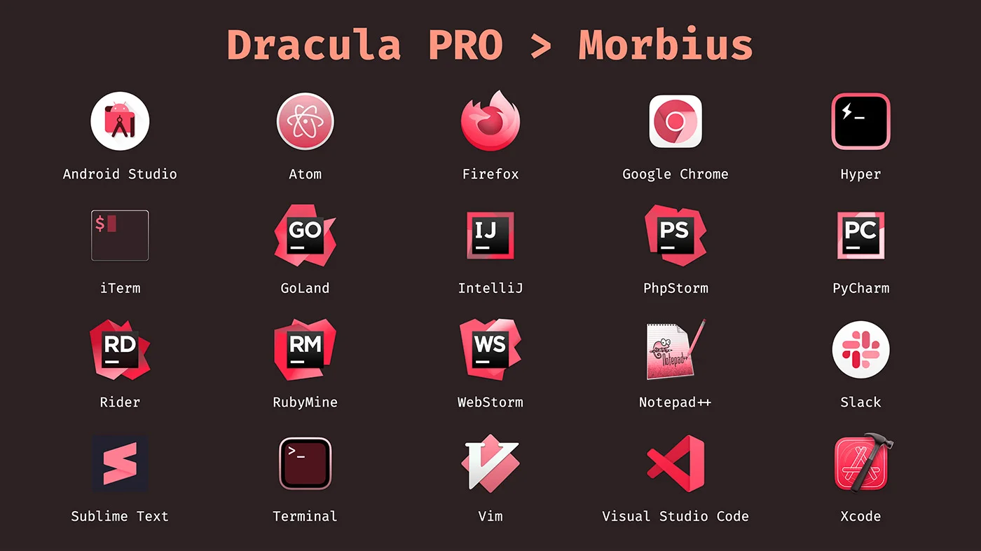 Dracula Pro Icons - Morbius