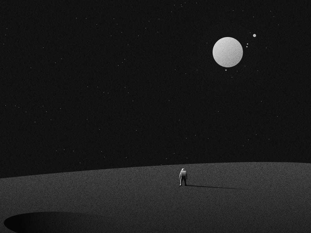 Astronaut Illustration