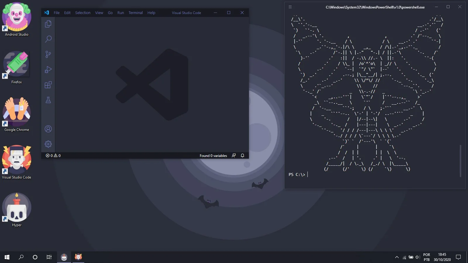 Eduardo’s desktop