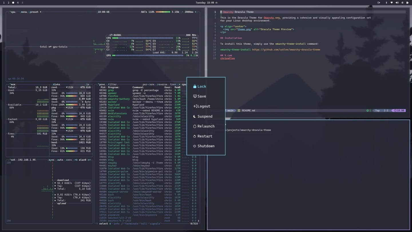 Omarchy Screenshot