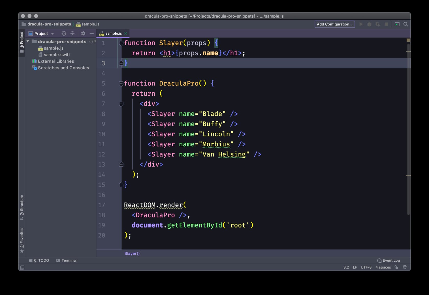 JetBrains Revamp Before
