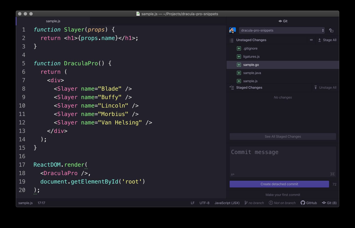 New Atom theme