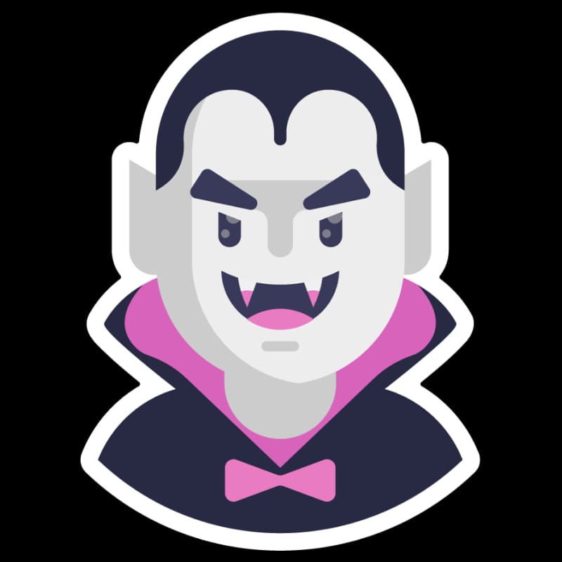 Dracula Stickers