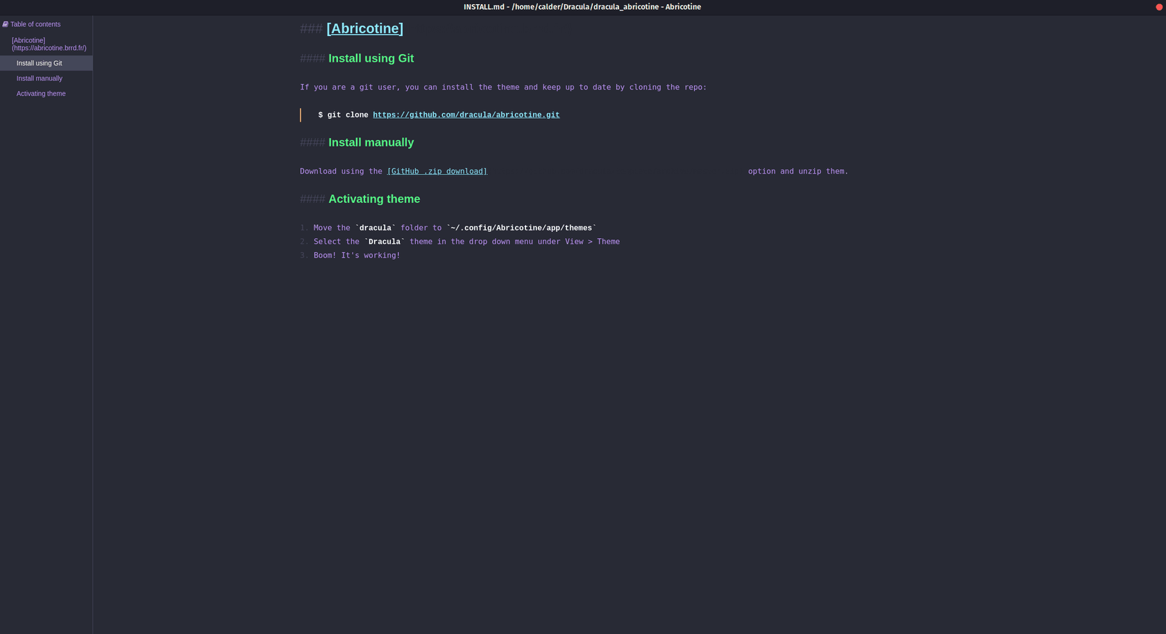 Abricotine - screenshot 1