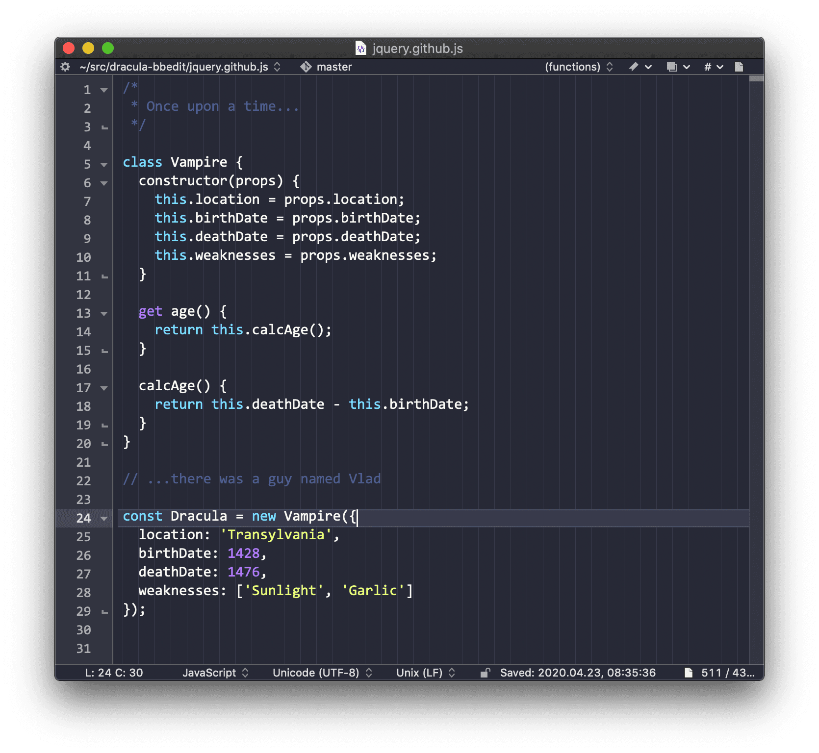 BBEdit - screenshot 1