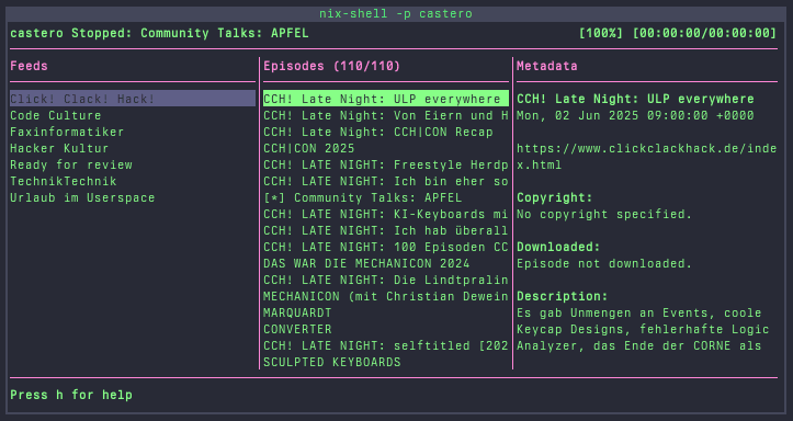 Castero - screenshot 1