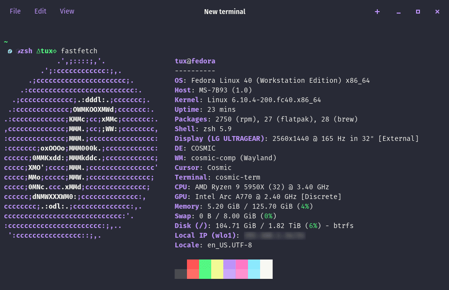 Cosmic Terminal - screenshot 1