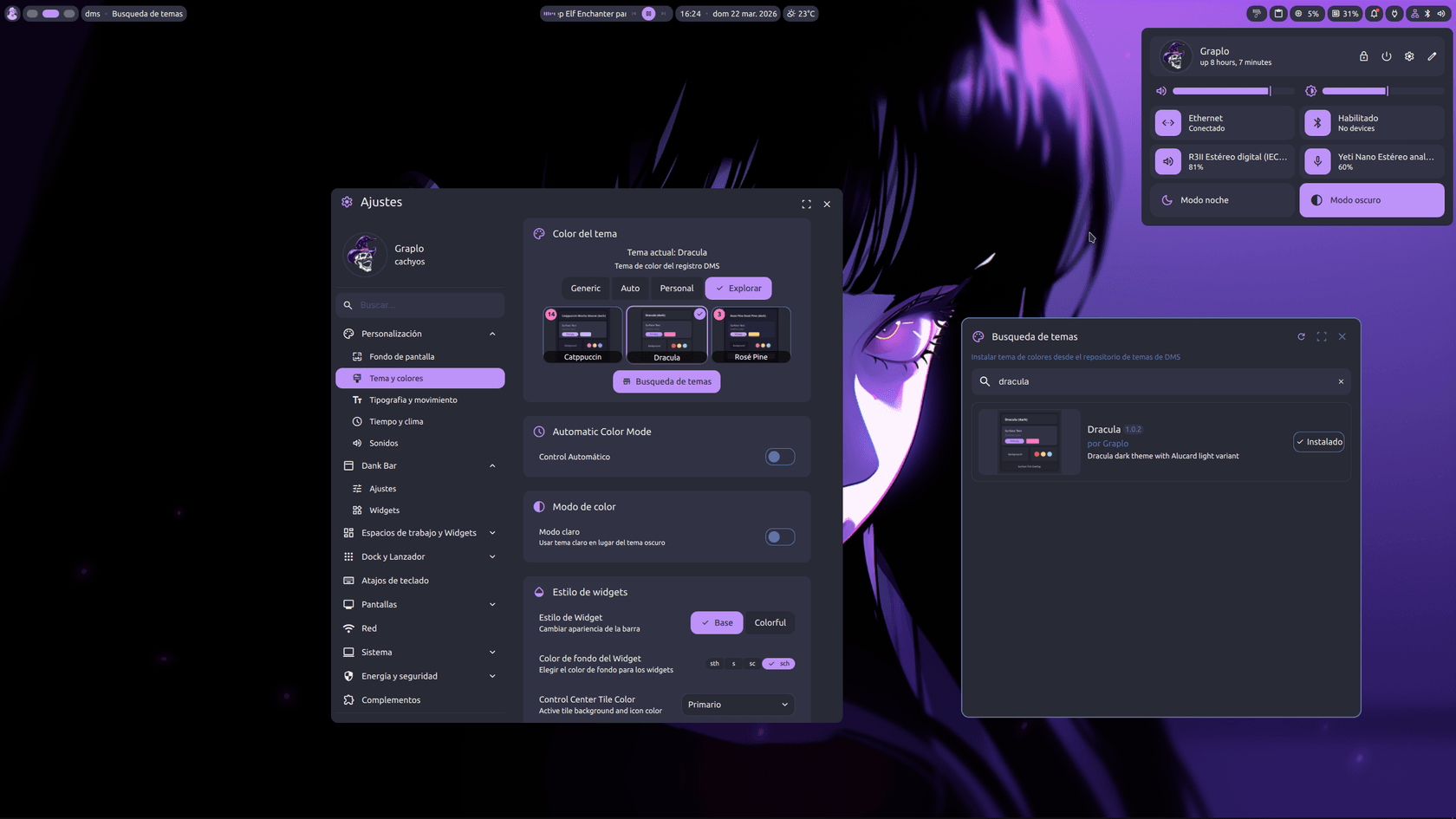 DankMaterialShell - screenshot 1