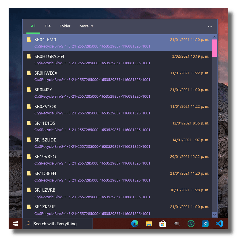 EverythingToolbar - screenshot 1