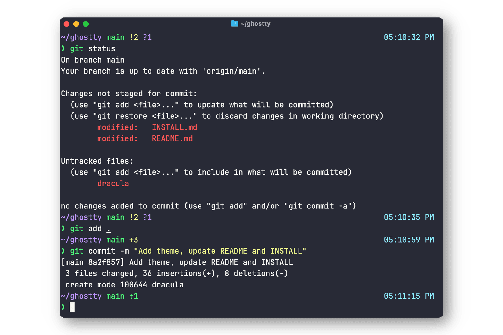 Ghostty - screenshot 1