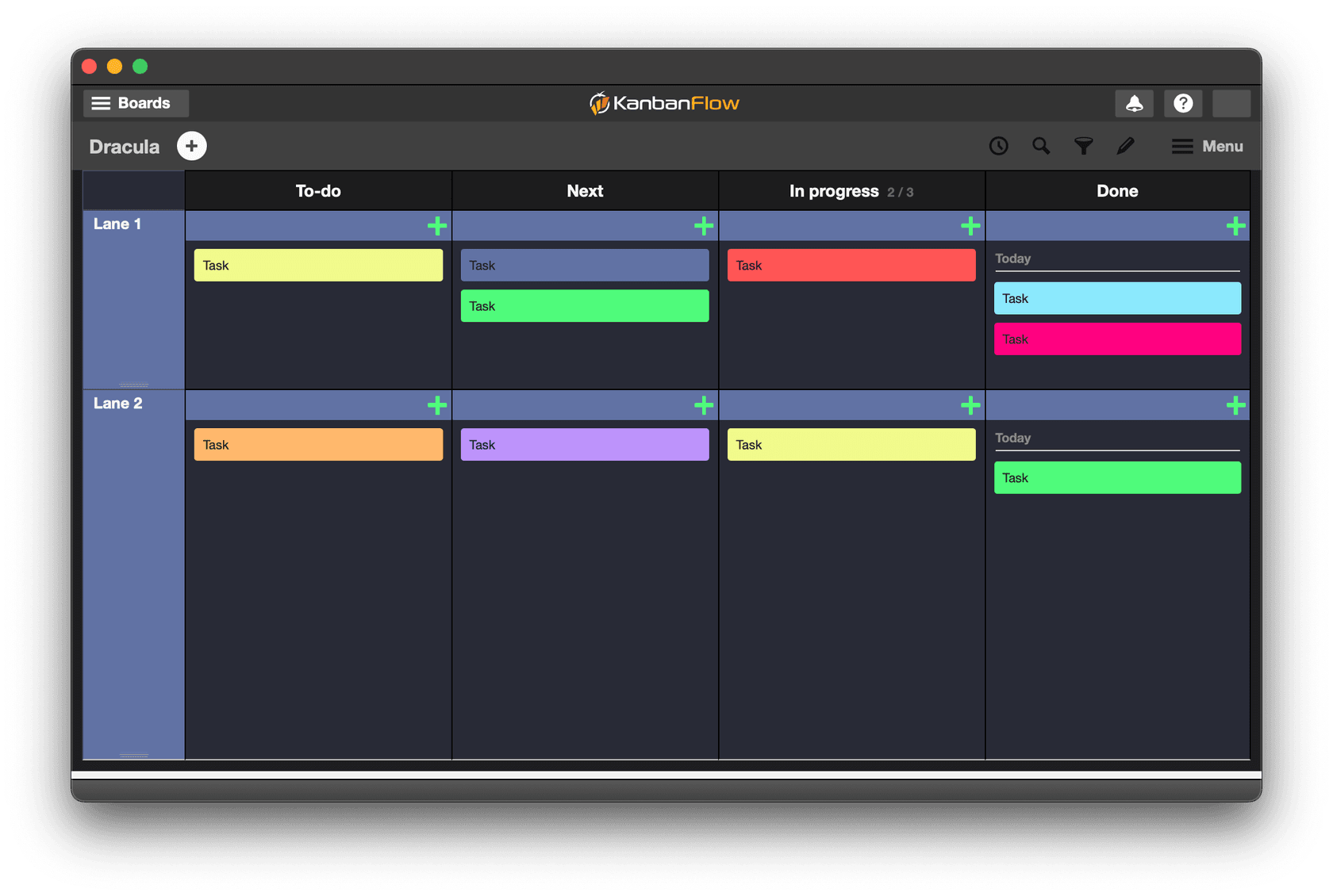 KanbanFlow - screenshot 1