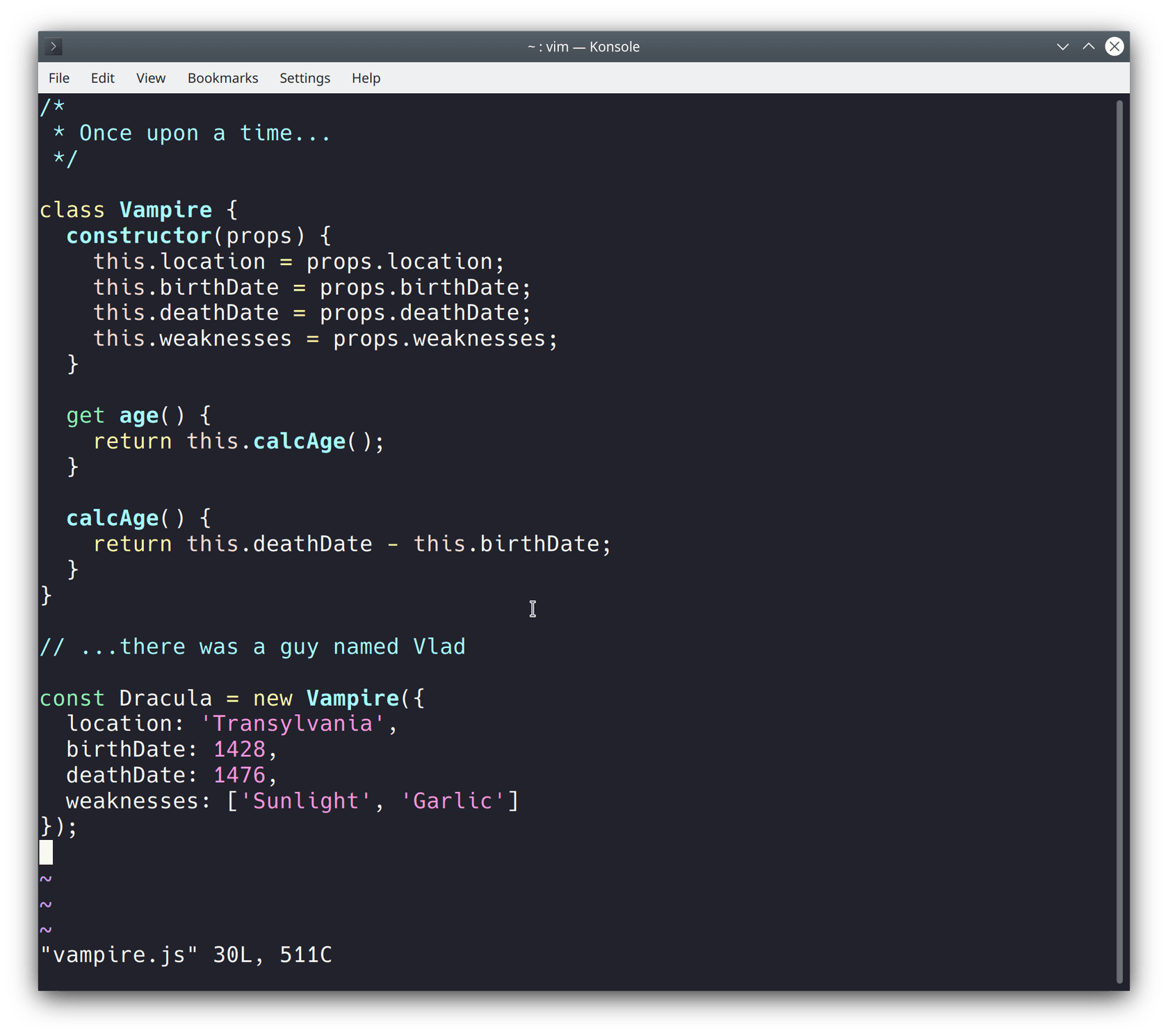Konsole - screenshot 1