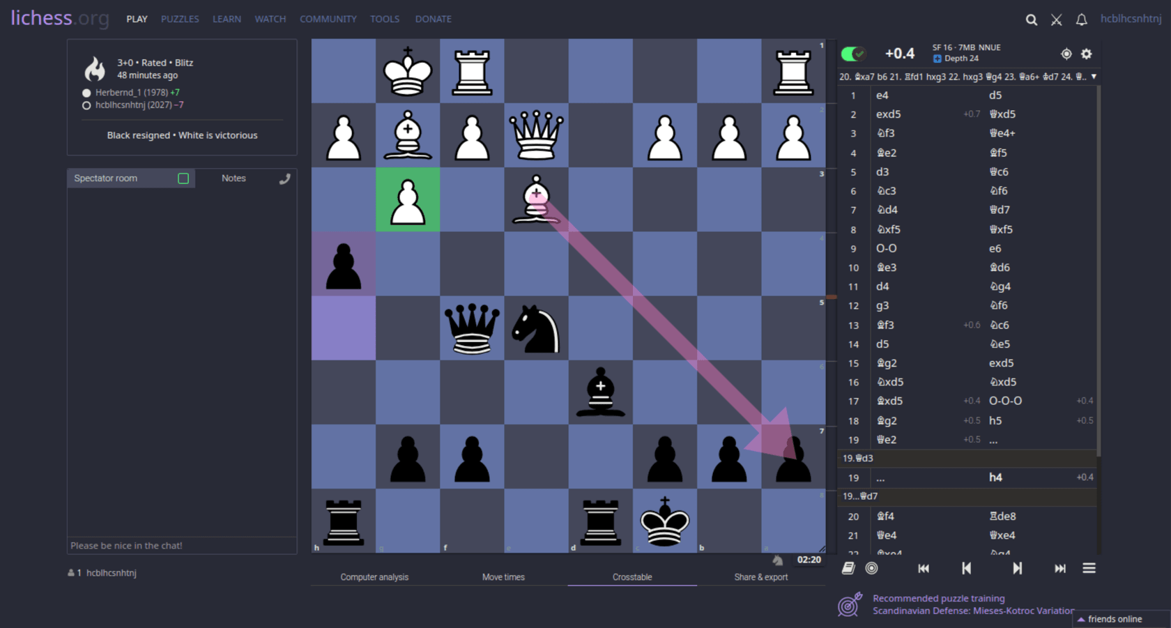 Lichess - screenshot 1