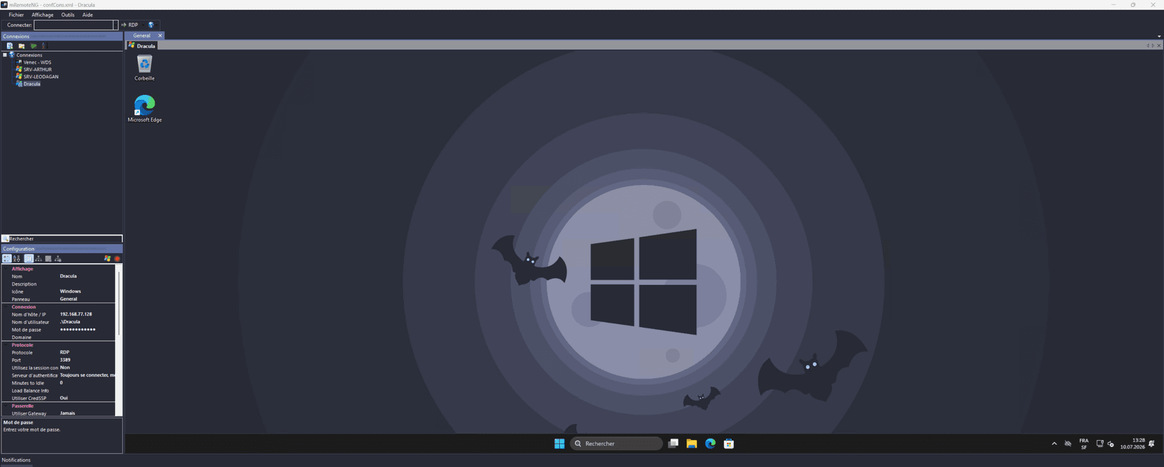 mRemoteNG - screenshot 1