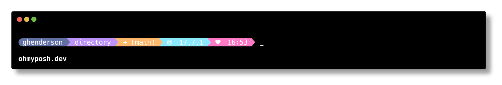 Oh My Posh - screenshot 1