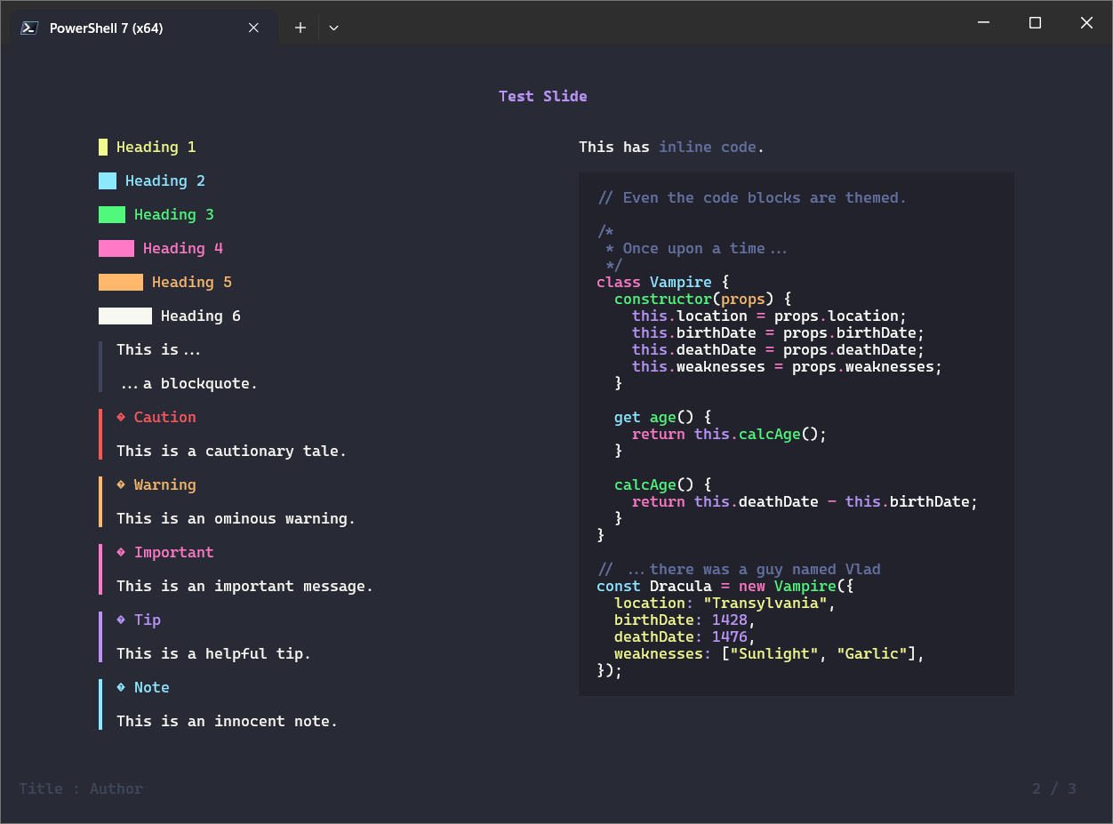 Presenterm - screenshot 1