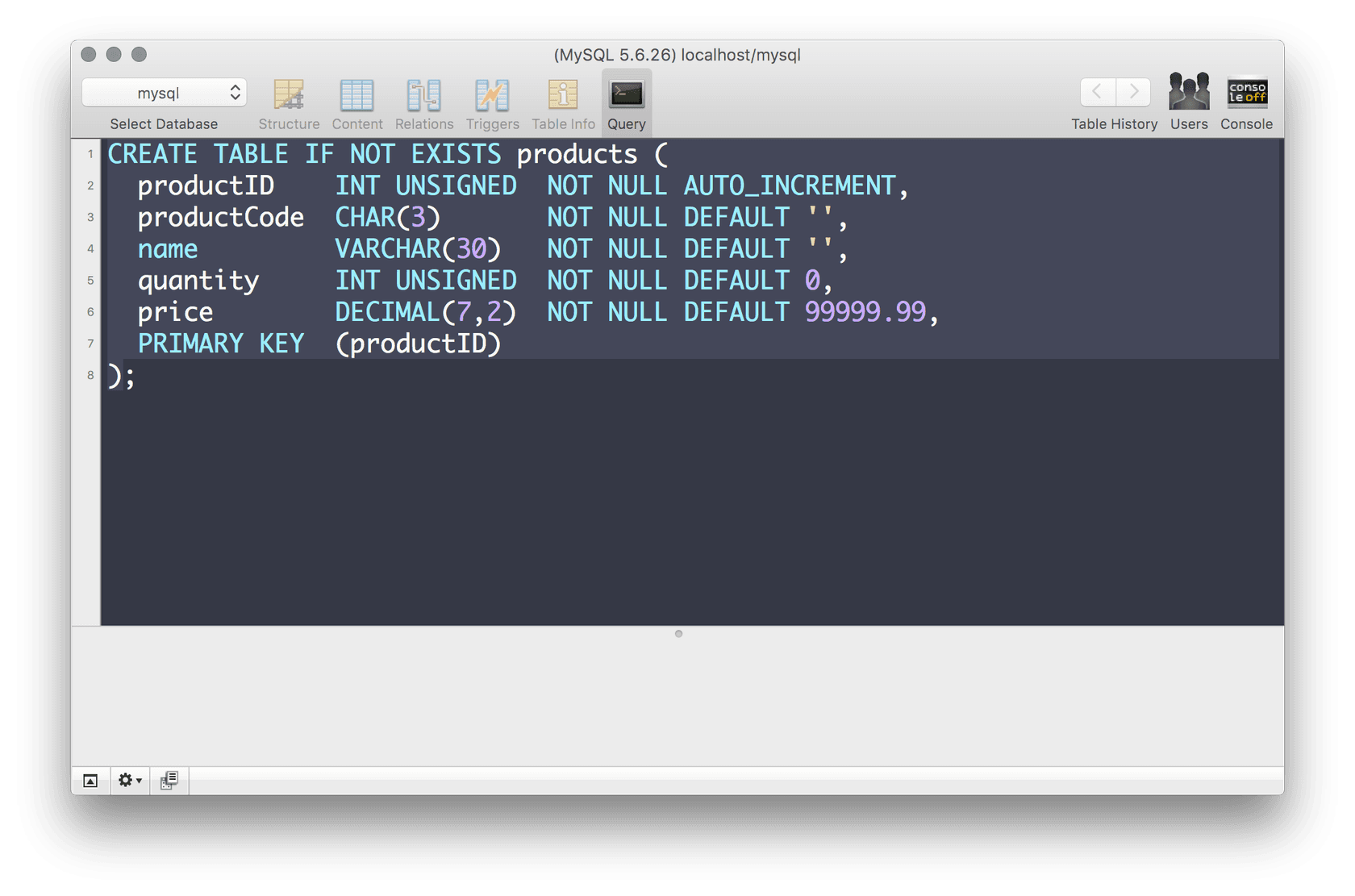 Sequel Pro - screenshot 1