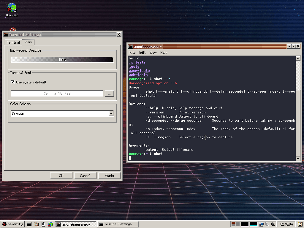 SerenityOS - screenshot 1