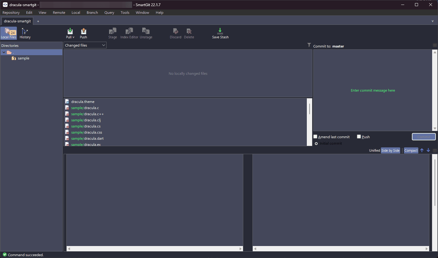 SmartGit - screenshot 1