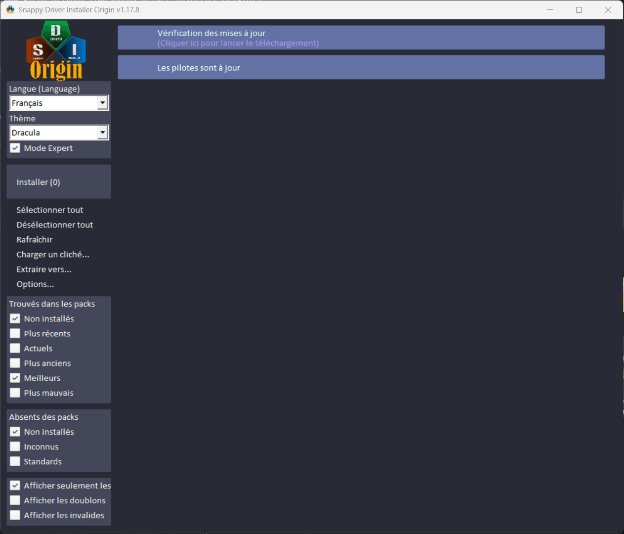 Snappy Driver Installer Origin - screenshot 1