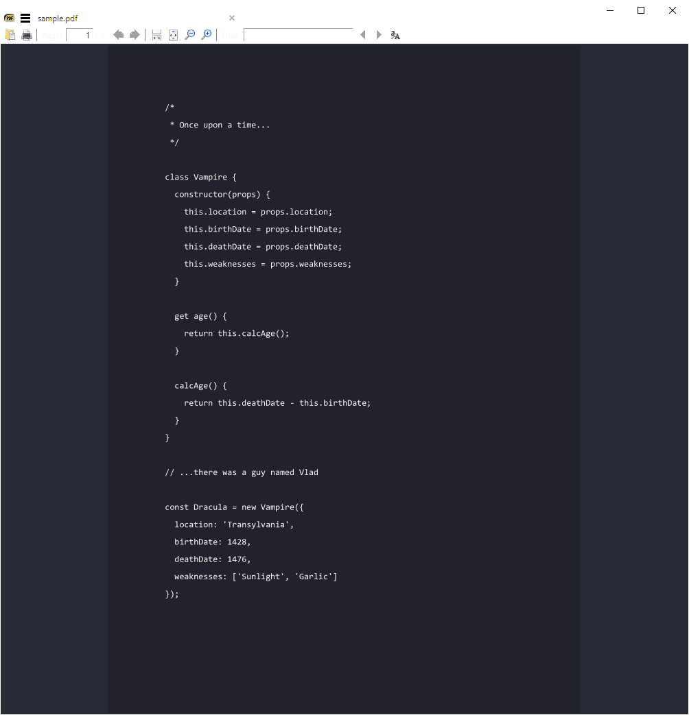 Sumatra PDF - screenshot 1