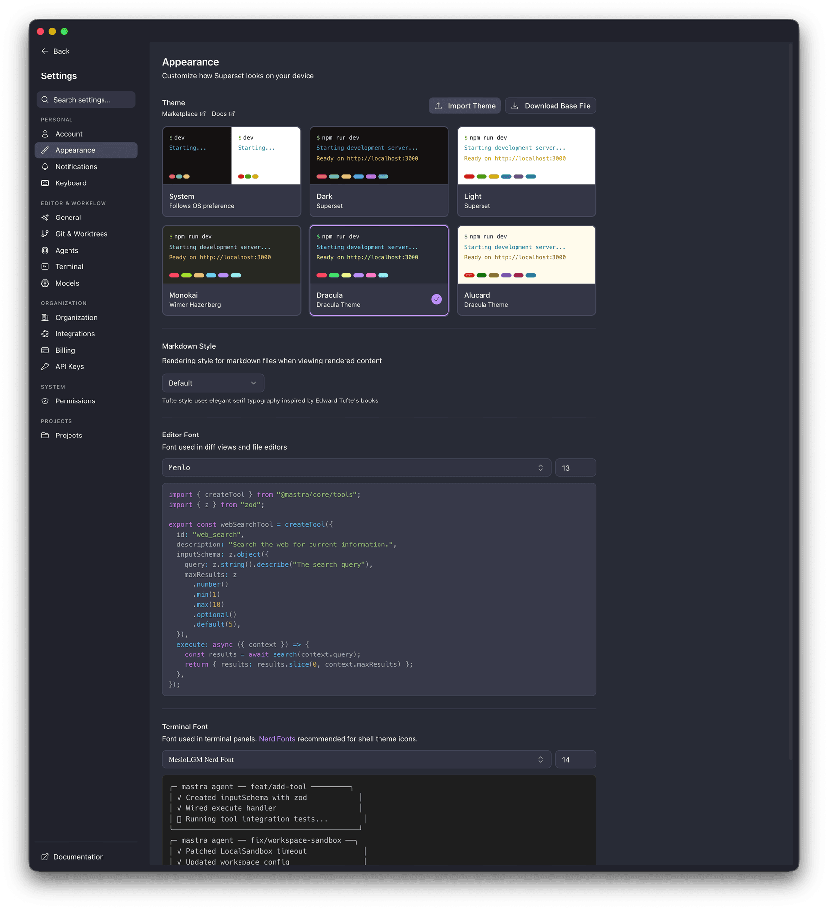 Superset - screenshot 1