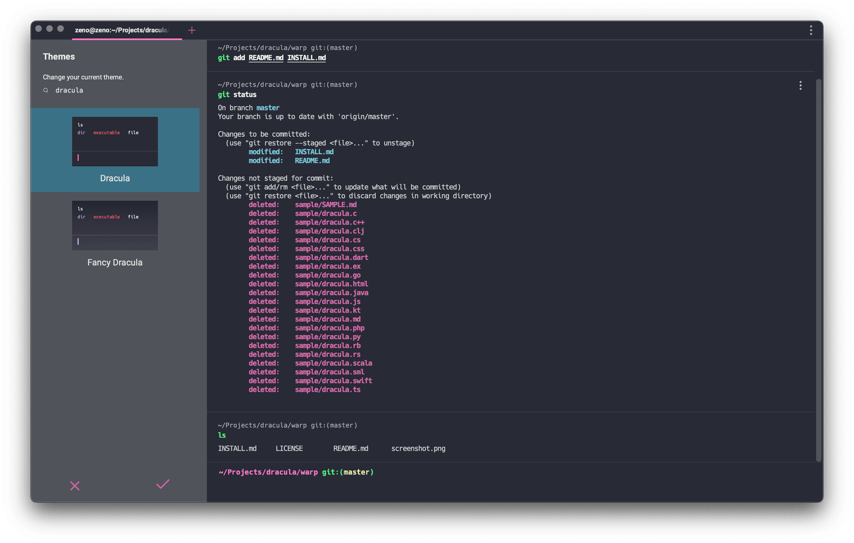 Warp - screenshot 1