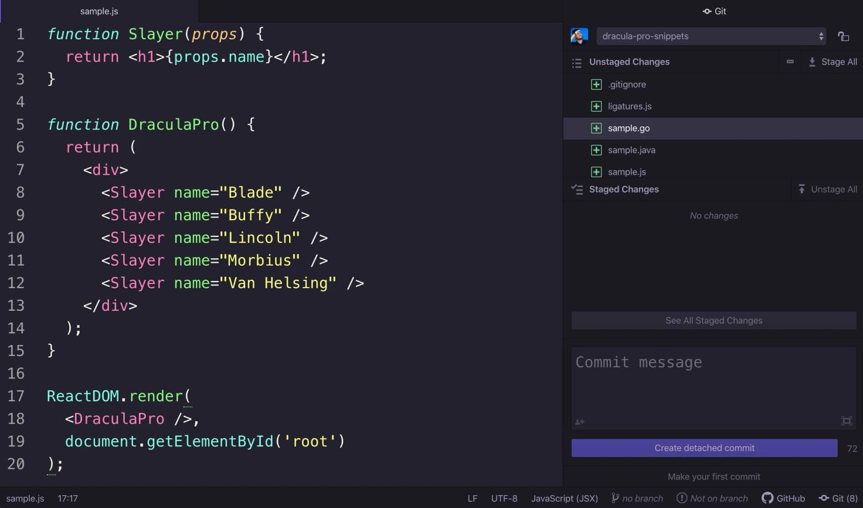 Dracula Pro for Atom