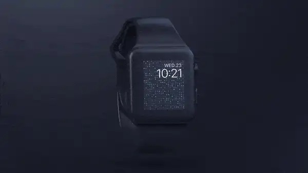 Dracula Pro wallpaper on a watch