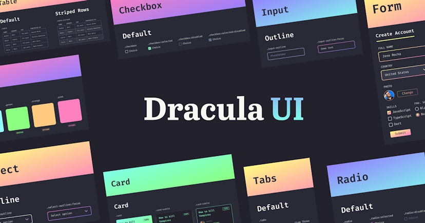Dracula UI Is Now Free And Open Source