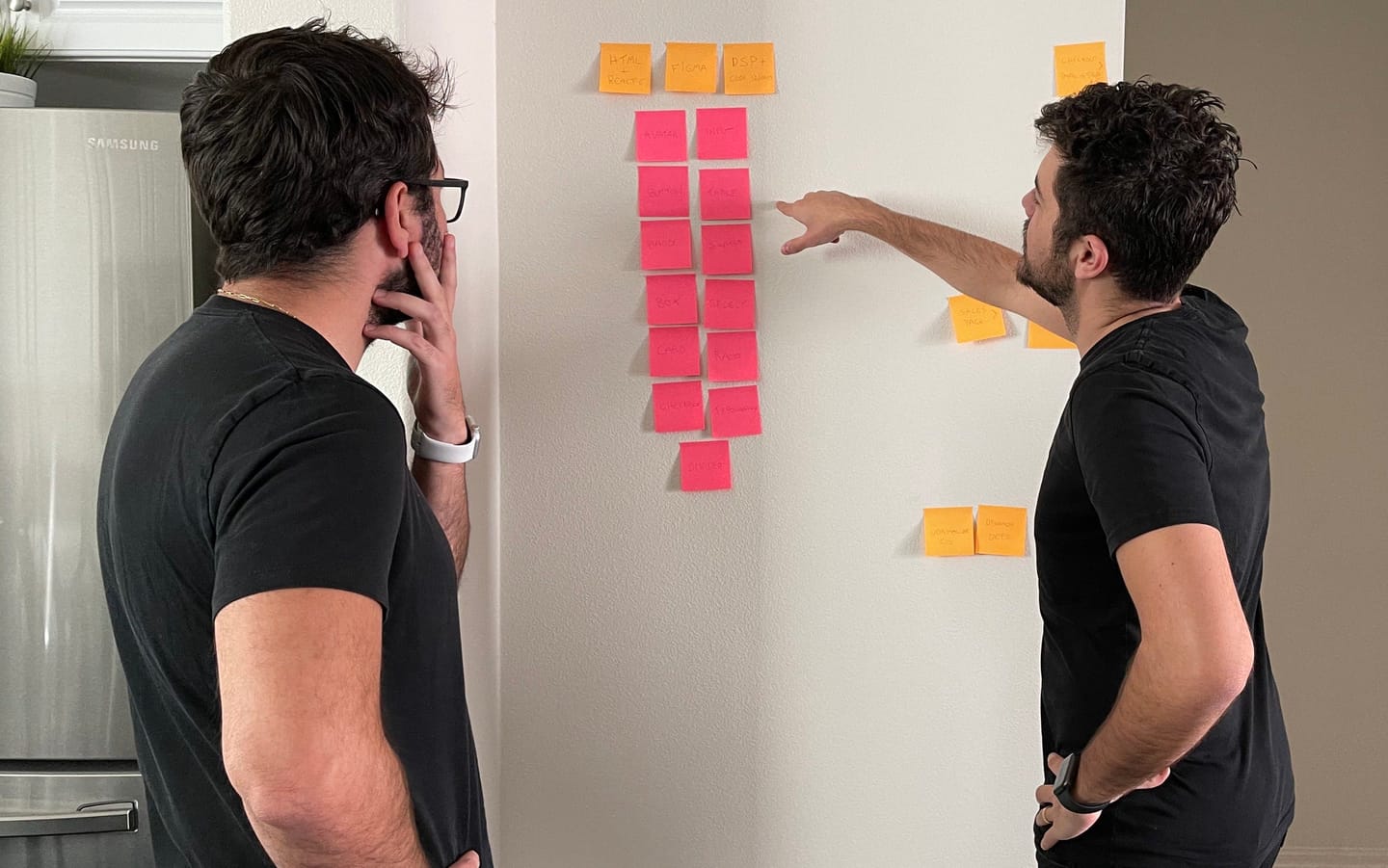 Netto and Zeno working on Dracula UI