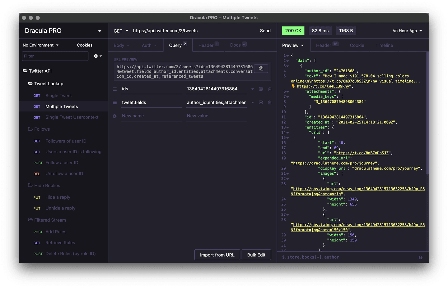 Insomnia with Dracula Pro
