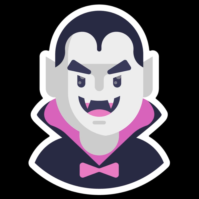 Dracula Stickers