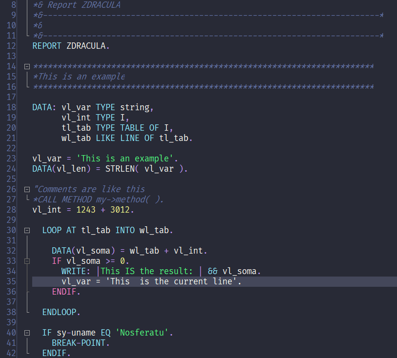 ABAP - screenshot 1