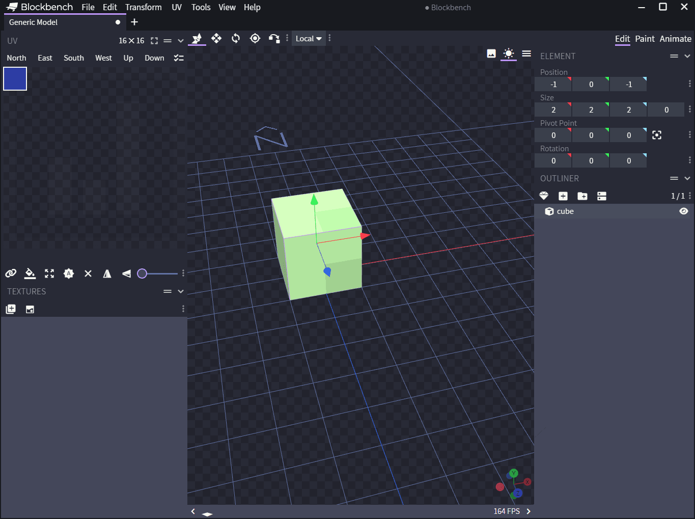 blockbench - Theme preview