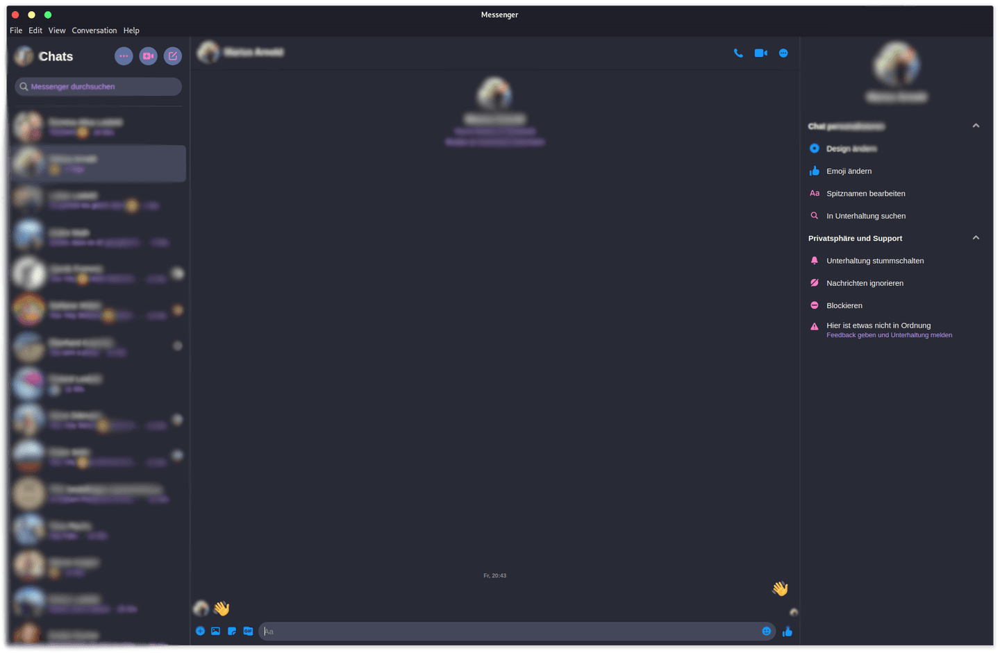 caprine-messenger - Theme Preview