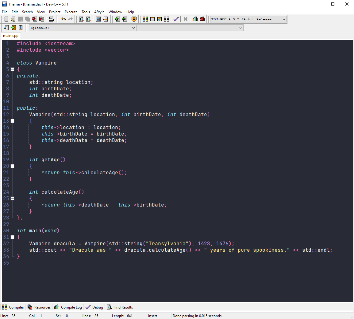 Dev-C++ - screenshot 1