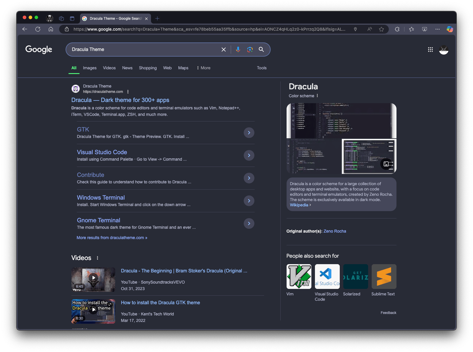 Google Search - screenshot 1