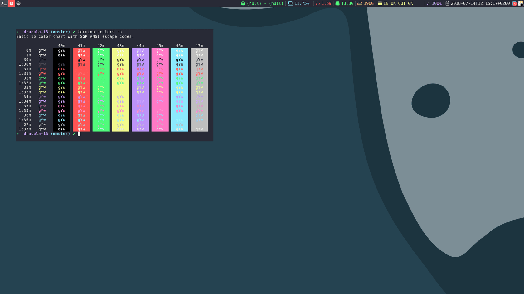i3 - Theme preview