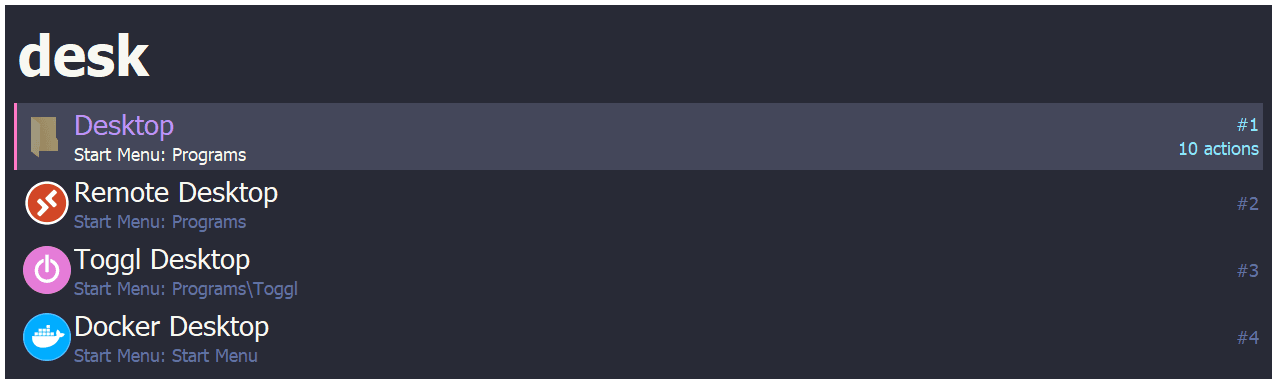 keypirinha - Theme preview