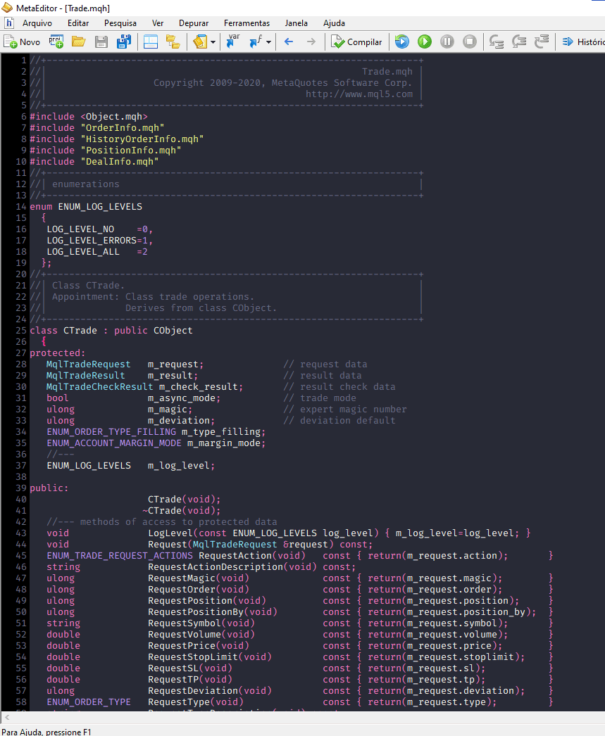 metaeditor - Theme Preview