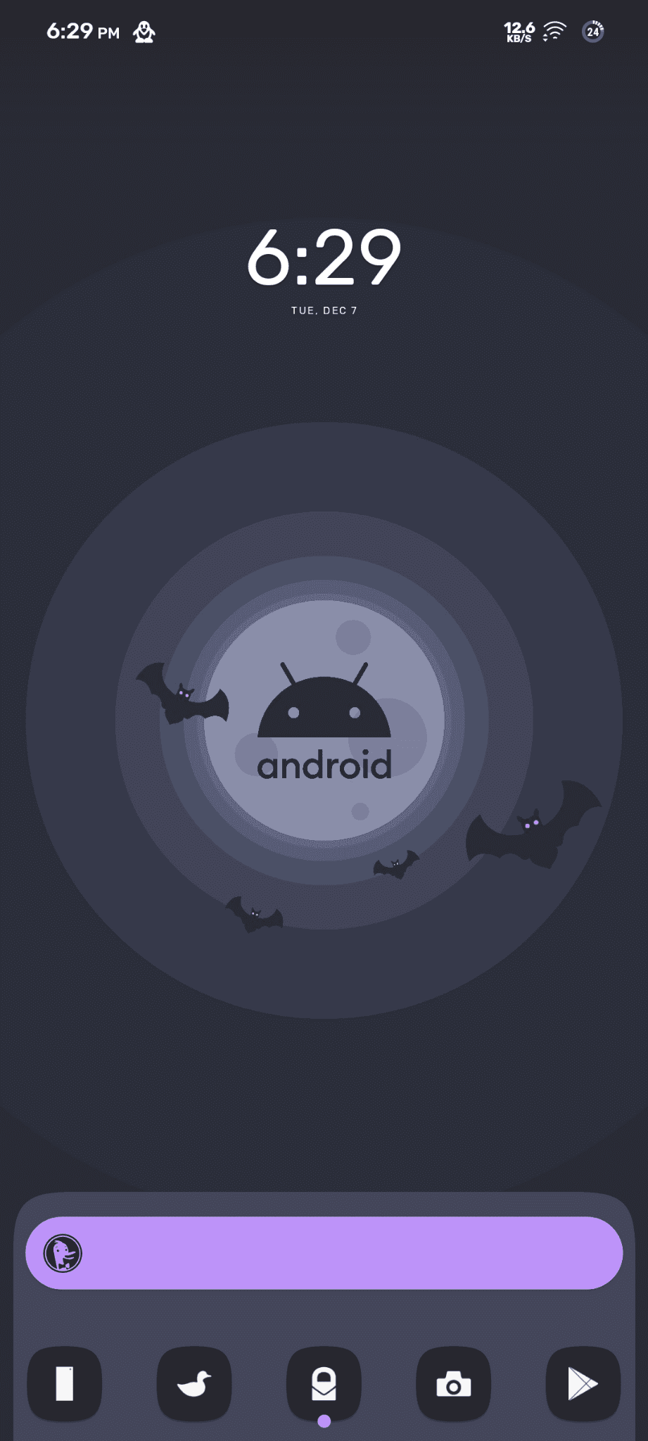 nova-launcher - Theme preview