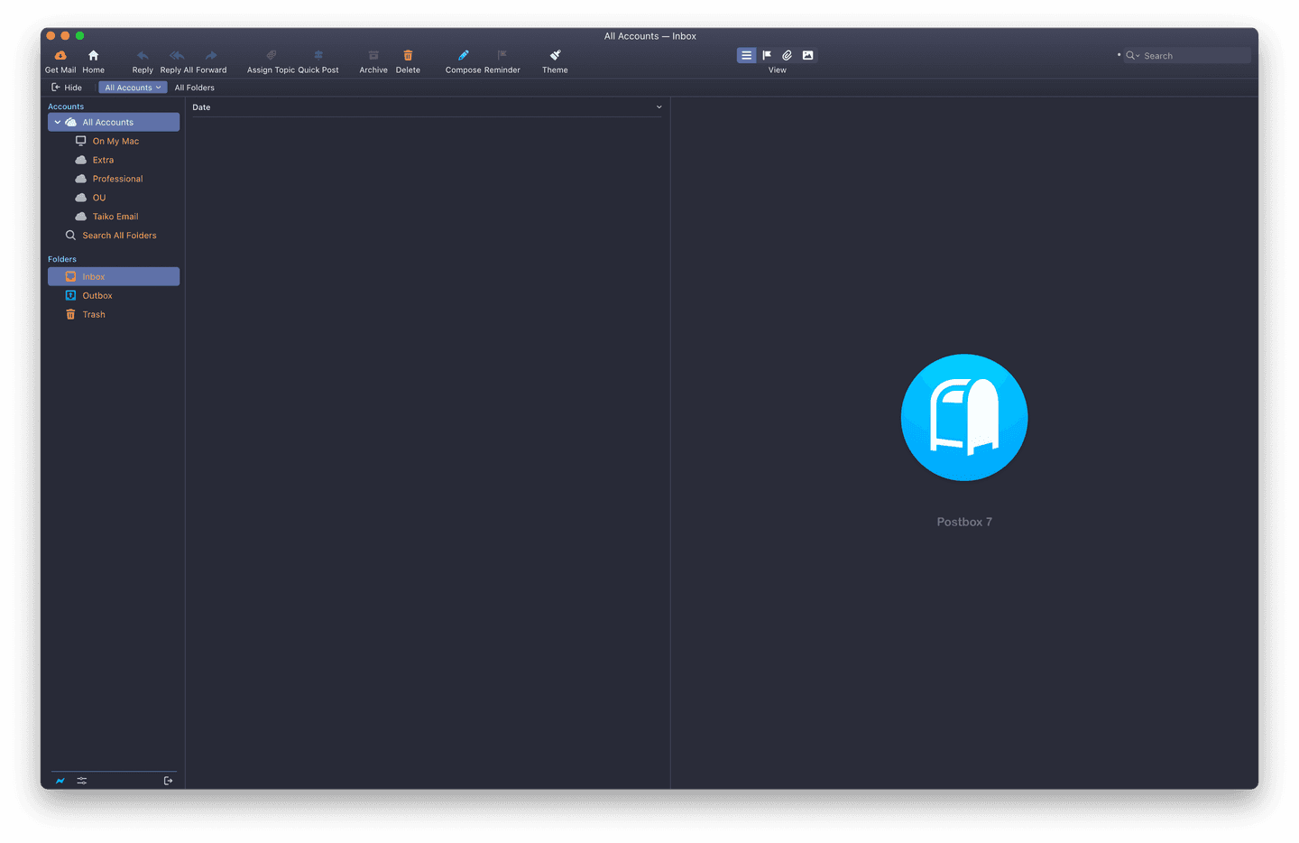 postbox - Theme Preview
