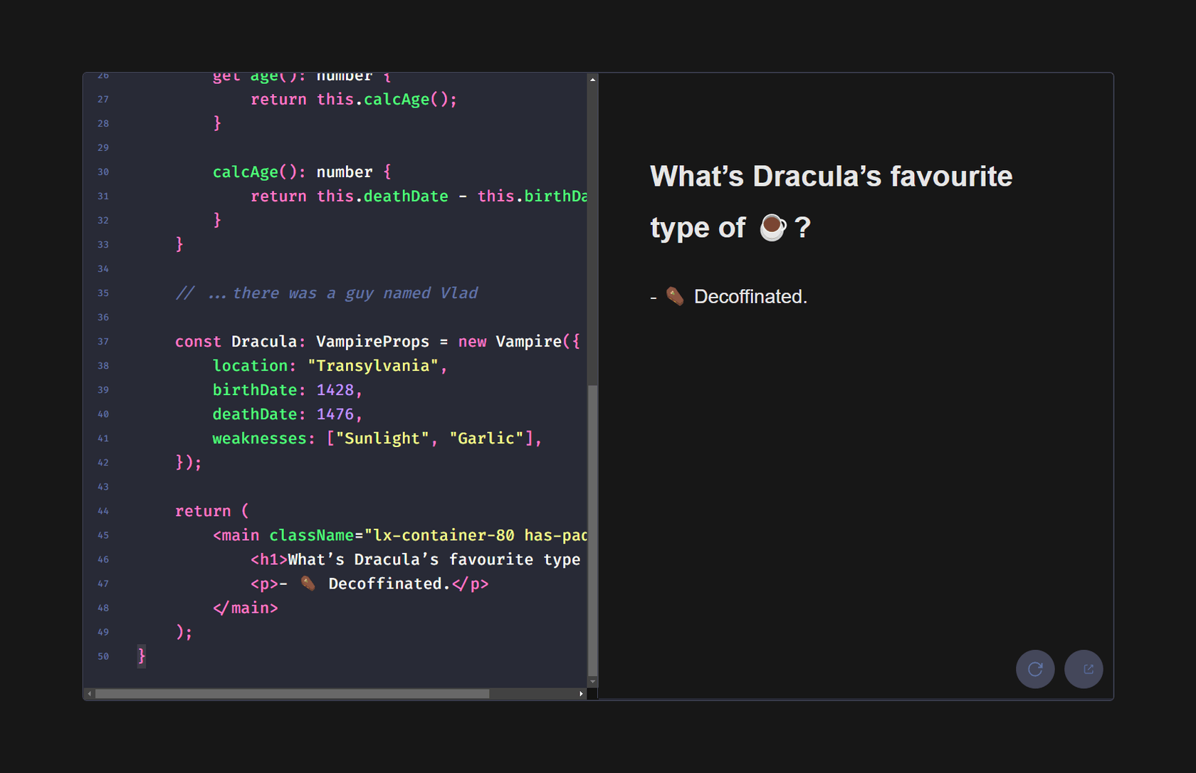 sandpack - Theme preview