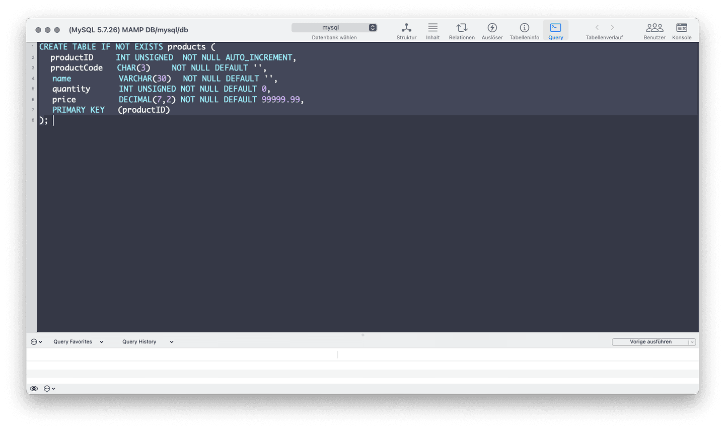 sequel-ace - Theme Preview