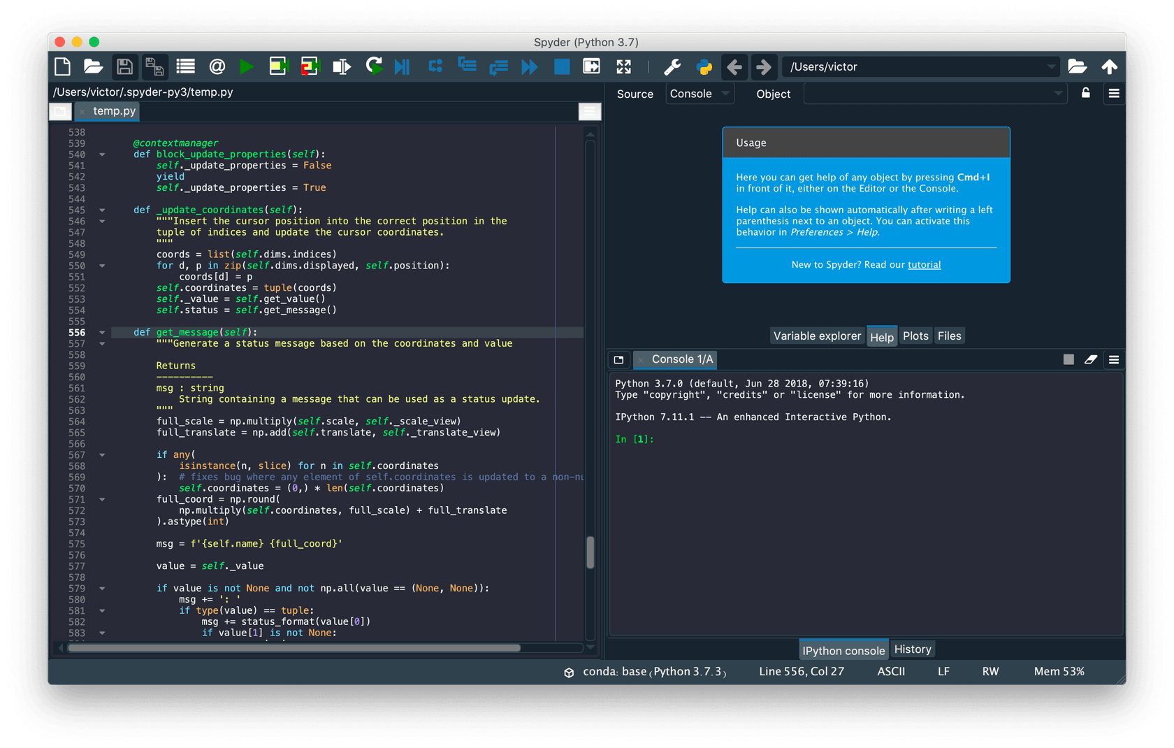 spyder-ide - Theme preview