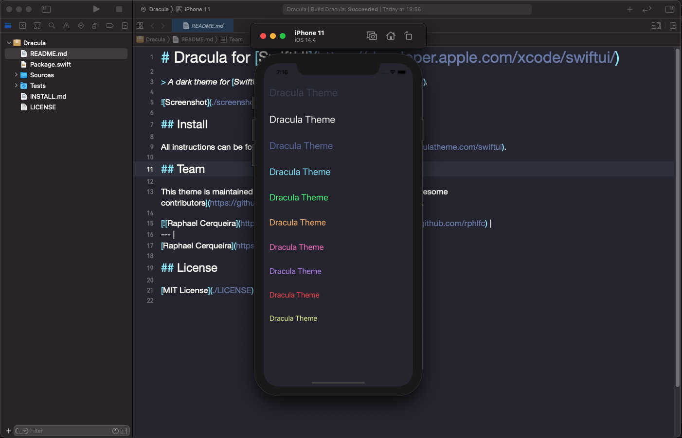 swiftui - Theme Preview