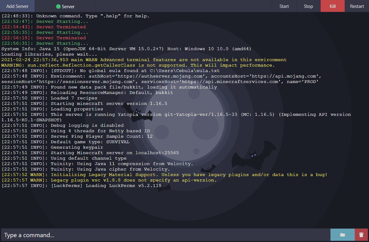 visual-spigot - Theme preview